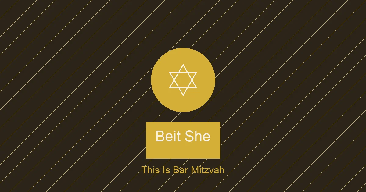Beit She'an: Ancient Jewish City | This Is Bar Mitzvah