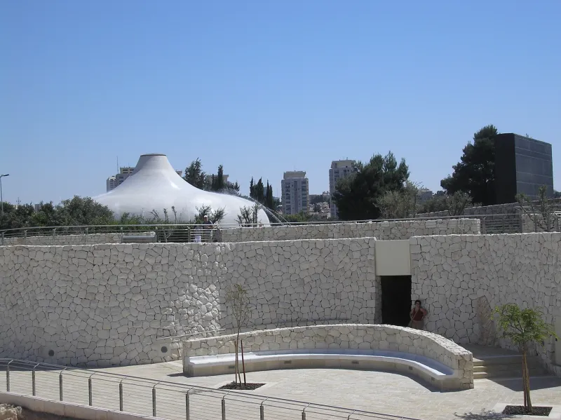 The Shrine of the Book at the Israel Museum in Jerusalem, housing the Dead Sea Scrolls