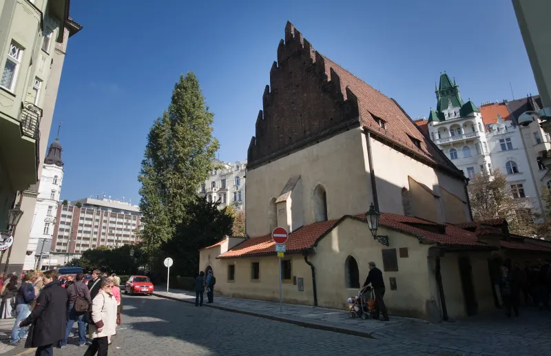 The Old New Synagogue in Prague — one of the oldest in Europe, symbol of the diaspora