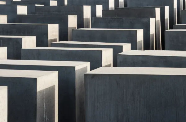 The Memorial to the Murdered Jews of Europe in Berlin