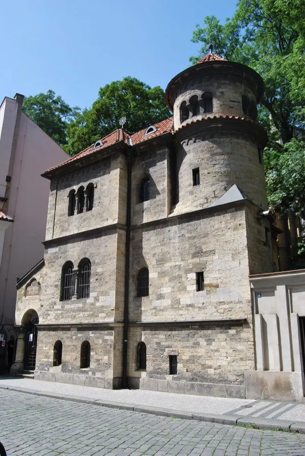 A historical painting of the Chevra Kadisha in Prague preparing for burial rites