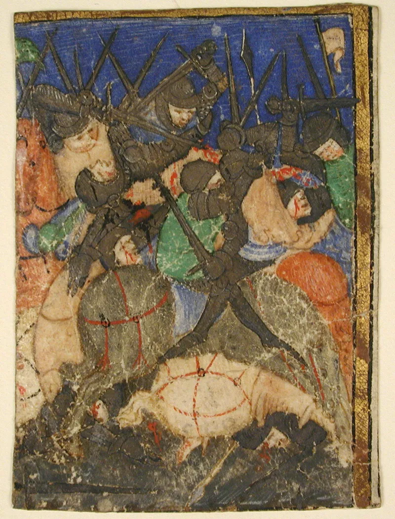 An antique Hebrew printed page from an early edition of the Talmud