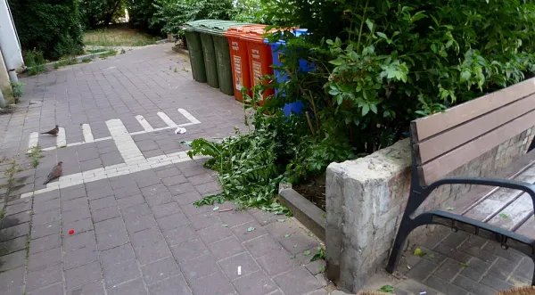 Decorative pomegranate used as Torah finial