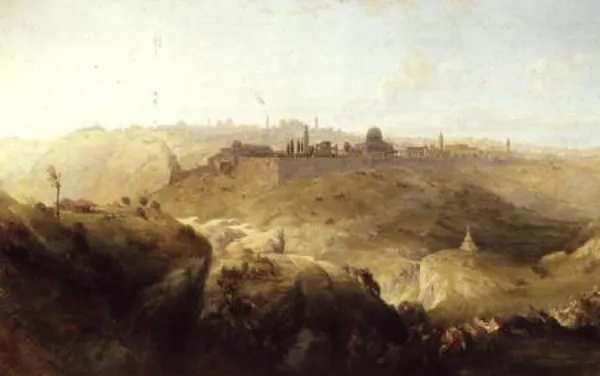 A traveler with a suitcase at an airport gate looking at the view