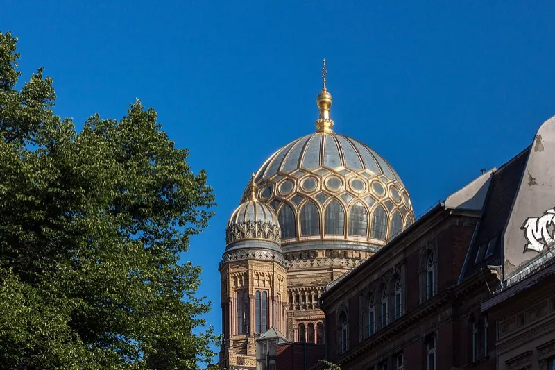 The rebuilt Ohel Jakob Synagogue in Munich, symbolizing the renewal of Jewish life in Germany