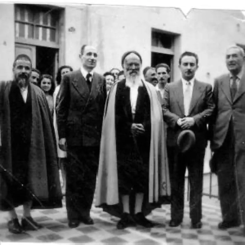The ruins of an ancient synagogue in Cyrenaica, Libya