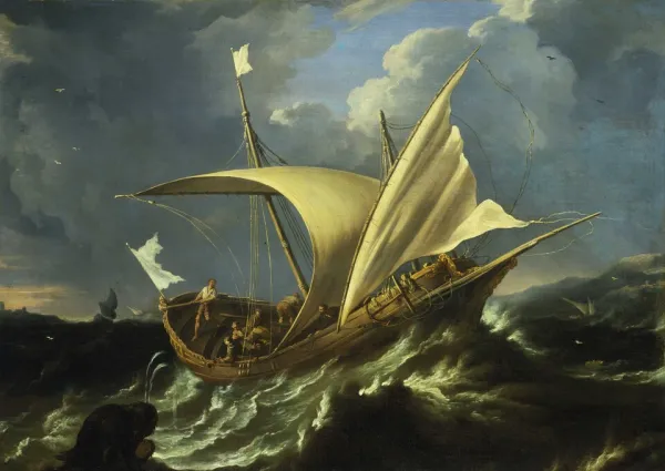 Medieval illustration showing Leviathan and Behemoth at the messianic banquet