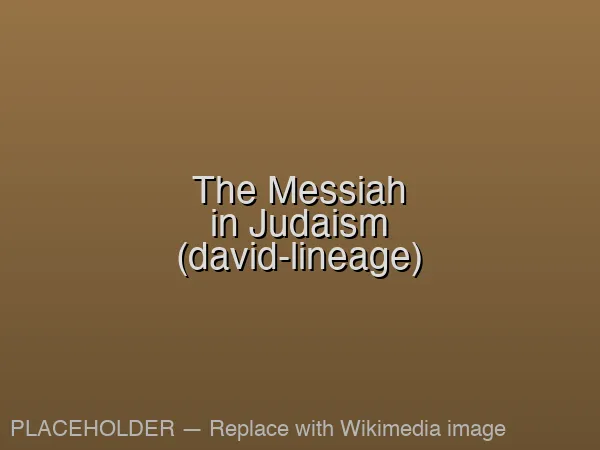 The Tree of Jesse, depicting the lineage of King David from which the Messiah is prophesied to descend