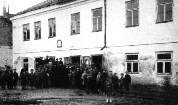 Historic Bet Midrash (house of study) in Suwalki, Poland