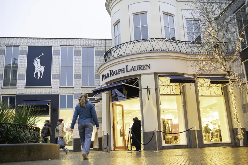 Ralph Lauren in his signature style