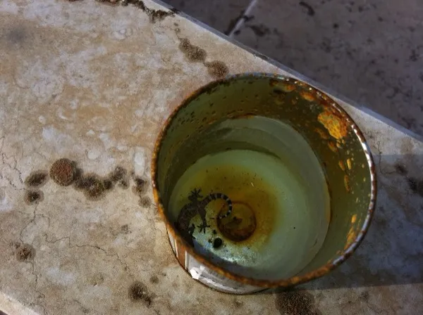 A memorial candle lit in remembrance during the mourning period