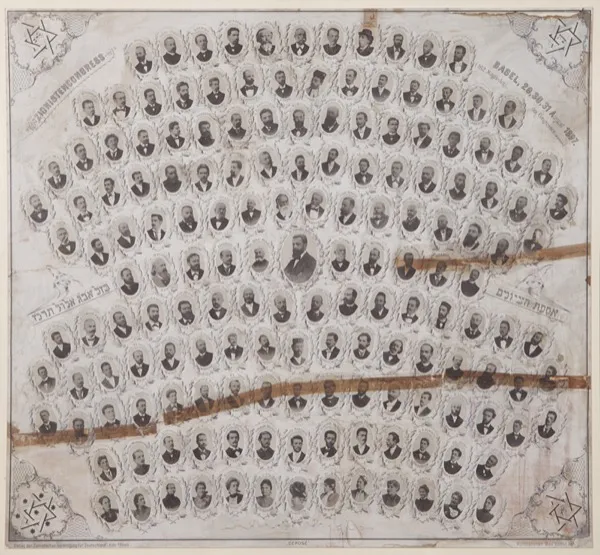 Participants at the First Zionist Congress in Basel, 1897